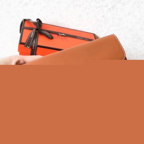 Hermes Constance Long Wallet In Gold Swift Leather