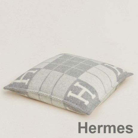 Hermes Grey Small Avalon III Pillow Cover