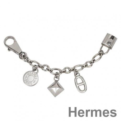 Hermes Silver Breloque Olga Bag Charm