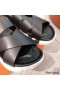 Hemes Women's Electric Sandals in Black Leather