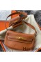 Hermès Kelly Moove Handmade Bag in Gold Swift Calfskin