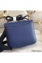 Hermes 2002 20cm Bag In Blue Brighton Evercolor Calfskin