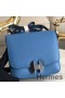 Hermes 2002 20cm Bag In Blue Paradise Evercolor Calfskin
