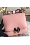 Hermes 2002 20cm Bag In Rose Sakura Evercolor Calfskin