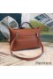 Hermes 24/24 29 Bag In Brown Clemence Calfskin