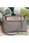 Hermes 24/24 29 Bag In Gris Asphalt Clemence Calfskin