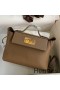 Hermes 24/24 Mini 21 Handmade Bag in Beige Weimar Evercolor Leather