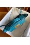 Hermes 24/24 Mini 21 Handmade Bag in Vert Bosphore Evercolor Leather