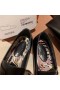 Hermes Ancora Loafers In Black Goatskin
