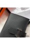 Hermes Bearn Mini Wallet In Black Epsom Leather