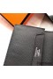 Hermes Bearn Mini Wallet In Black Epsom Leather