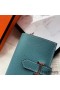 Hermes Bearn Mini Wallet In Blue Jean Epsom Leather