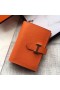 Hermes Bearn Mini Wallet In Orange Epsom Leather