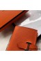 Hermes Bearn Mini Wallet In Orange Epsom Leather