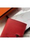 Hermes Bearn Mini Wallet In Red Epsom Leather