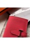 Hermes Bearn Mini Wallet In Rose Lipstick Epsom Leather