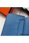 Hermes Bearn Mini Wallet In Sky Blue Epsom Leather