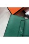 Hermes Bearn Mini Wallet In Vert Vertigo Epsom Leather
