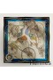 Hermes Beige/Blue Voitures en Equilibre Shawl 140