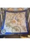 Hermes Beige/Blue Voitures en Equilibre Shawl 140