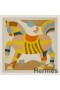 Hermes Beige Mon Premier Galop Shawl 140