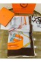 Hermes Beige Projets Carres Shawl 140