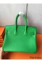 Hermes Birkin 25 Handmade Bag In Bambou Clemence Leather