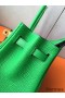 Hermes Birkin 25 Handmade Bag In Bambou Clemence Leather