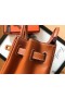 Hermes Birkin 25 Handmade Bag In Gold Swift Leather