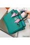 Hermes Birkin 25 Handmade Bag In Malachite Swift Leather