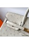 Hermes Birkin 25 Retourne Handmade Bag In Beton Ostrich Leather