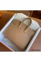 Hermes Birkin 25 Sellier Handmade Bag In Chai Epsom Calfskin