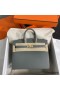 Hermes Birkin 25 Sellier Handmade Bag In Vert Amanda Epsom Calfskin