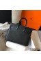 Hermes Birkin 25cm Bag In Black Clemence Leather GHW