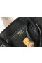 Hermes Birkin 25cm Bag In Black Clemence Leather GHW