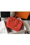 Hermes Birkin 25cm Bag In Red Clemence Leather GHW