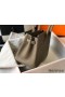 Hermes Birkin 25cm Bag In Taupe Clemence Leather GHW