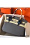 Hermes Birkin 30 Handmade Bag In Ardoise Clemence Leather