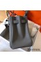 Hermes Birkin 30 Handmade Bag In Ardoise Clemence Leather