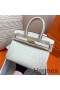 Hermes Birkin 30 Handmade Bag In Beton Ostrich Skin