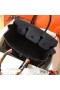 Hermes Birkin 30 Handmade Bag In Black Epsom Leather