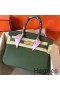 Hermes Birkin 30 Handmade Bag In Canopee Clemence Leather