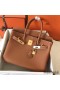 Hermes Birkin 30 Handmade Bag In Gold Clemence Leather