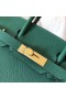 Hermes Birkin 30 Handmade Bag In Malachite Epsom Leather