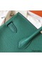 Hermes Birkin 30 Handmade Bag In Malachite Epsom Leather