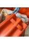 Hermes Birkin 30 Handmade Bag In Orange Epsom Leather