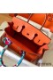 Hermes Birkin 30 Handmade Bag In Orange Epsom Leather