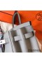 Hermes Birkin 30 Handmade Bag In Pearl Grey Clemence Leather