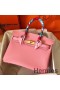 Hermes Birkin 30 Handmade Bag In Pink Epsom Leather