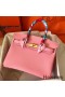 Hermes Birkin 30 Handmade Bag In Pink Epsom Leather